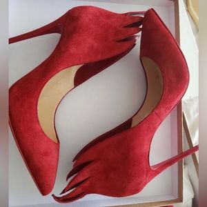 Christian louboutin Victorina flame heels new authentic